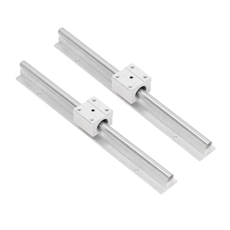 Linear guide, 2pcs low noise, high hardness steel guide rails for ...