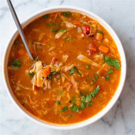 Sweet And Sour Cabbage Soup