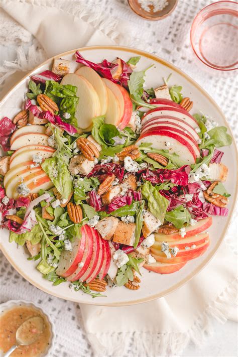 Homemade Panera Fuji Apple Salad with Chicken | Andie Mitchell