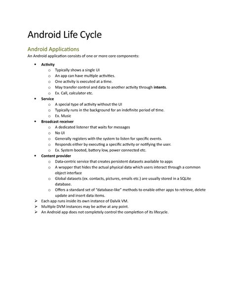 Image result for Android Life Cycle