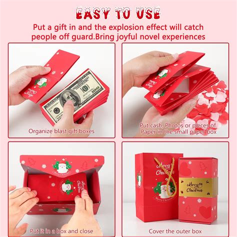 Amazon.com: IMOLL Surprise Gift Box Explosion-2023 Newly Merry ...