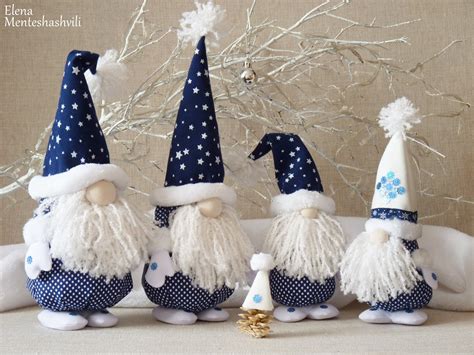 Christmas Winter Gnome, Holiday Decor, Christmas Ornaments, Handmade ...