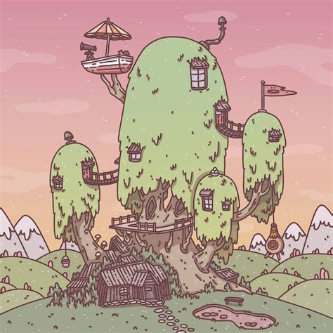 Image result for Adventure Time Tree House Inside