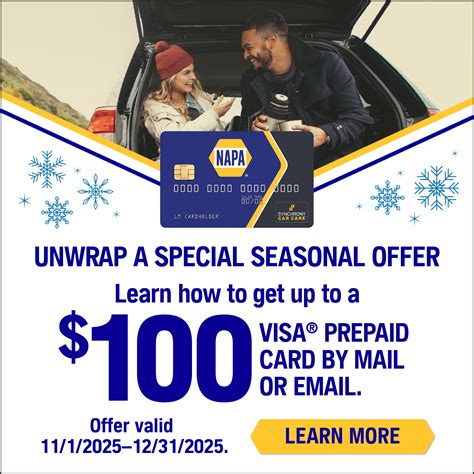 Specials | NAPA Auto Care Offers