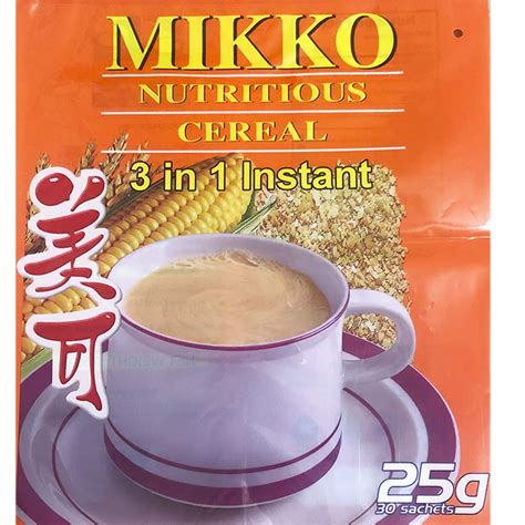 Sandi Mikko 3in1 Instant Cereal - 30 Sachets, 750g India | Ubuy