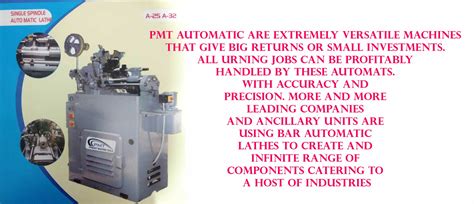 Pmt Traub, Single Spindle Automatic Lathe, Traub Machine Manufacturers