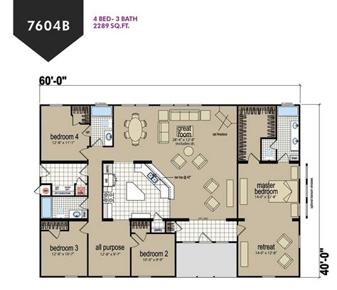Champion Manufactured Homes Floor Plans