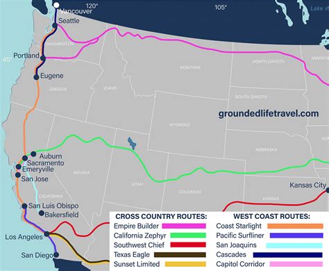 Amtrak Map