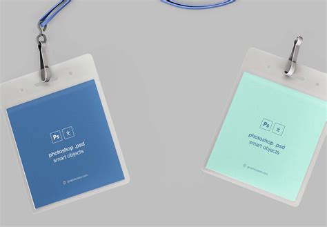 Free ID Lanyard Mockup (PSD)