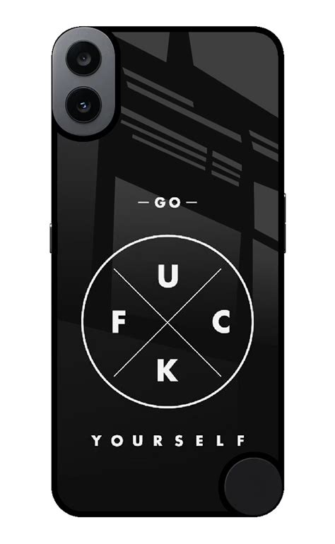 Save Big: Get the Go Fuck Yourself CMF by Nothing Phone 1 Back Cover ...