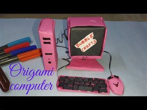 How to Make DIY Computer with Paper 的图像结果