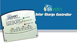 EnVERT Solar Charge Controller, 12 V, 10 Amp : Amazon.in: Garden & Outdoors