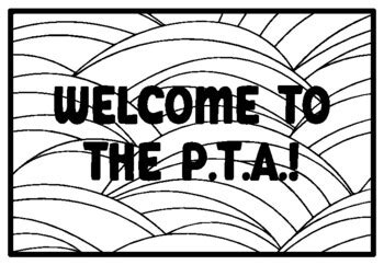 WELCOME TO THE P.T.A.! Pirate Coloring Pages, Pirate Classroom Quotes ...
