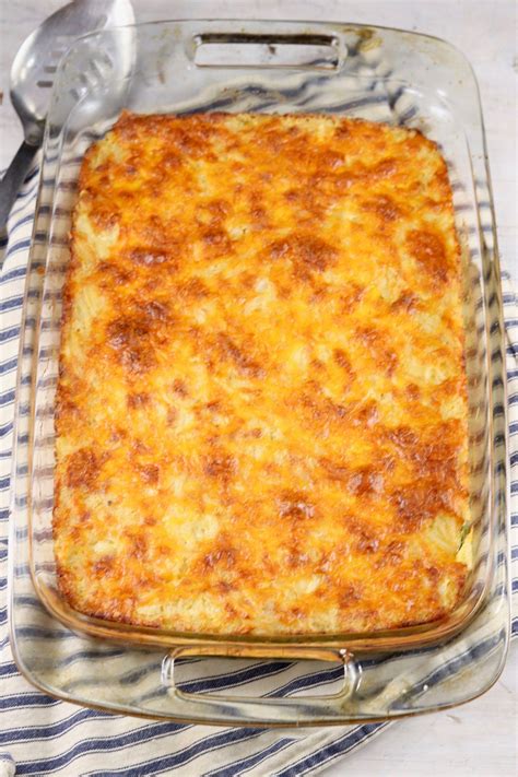 Best cheesy hashbrown casserole easy recipe miss in the kitchen – Artofit
