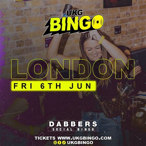 UKG Bingo London, Dabbers Social Bingo City, London, 6 June 2025 ...