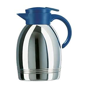 Emsa"Konsul" 43.95 oz Vacuum Jug from Stainless Steel, Blue : Amazon.in ...