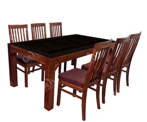 DINING TABLE 6X3.5 DT 605 TEAK CK