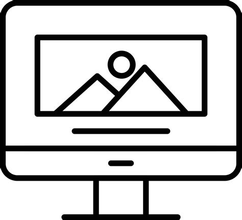 Computer Outline Icon 的图像结果