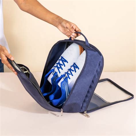 Shoe Bag Navy Blue 9x12 Inch Ultra Lightweight Online - Premium Travel ...