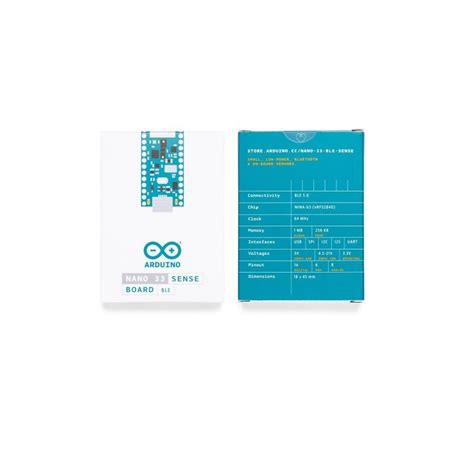 Official Arduino Nano 33 BLE Sense Rev2 ABX00069 buy online at Low ...