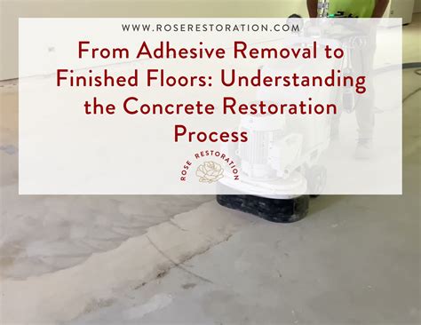 From Adhesive Removal to Finished Floors: Understanding the Concrete ...