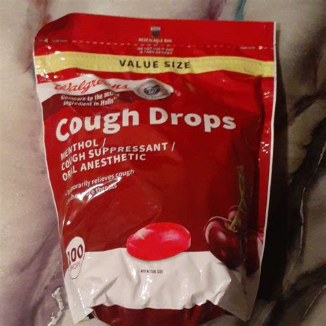 Cherry Cough Drops 200 ct from Walgreens - Vegan Product Reviews ...