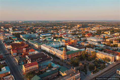 Оренбург с высоты — город на границе Европы и Азии | ФОТО НОВОСТИ