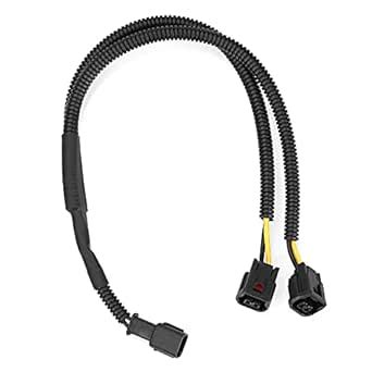 Car Horn One-to-Two Converter Wiring, Plug-and-Play Y type Horn Adapter ...