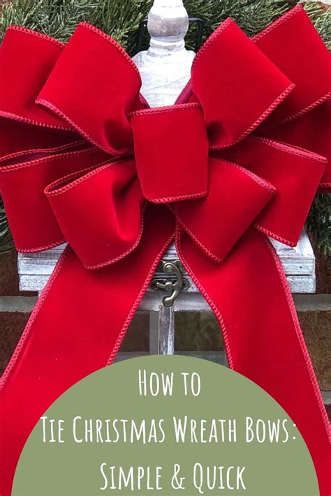 Christmas Wreath Bows