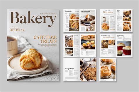 Cookbook Recipe Book Template [INDD] - BrandPacks