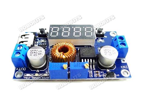 XL4015 5A Step Down Module With Display And USB Output Input 5-36V ...