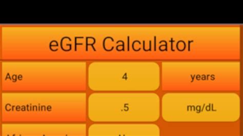 Gfr Calculator For Child at Elias Hull blog