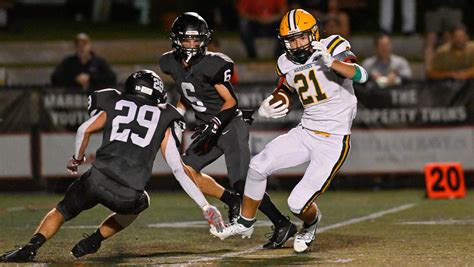 King Philip High School football versus Marblehead High School
