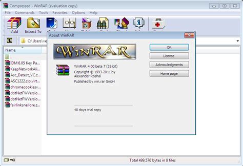 prosnongio » Winrar 4.00 full activated
