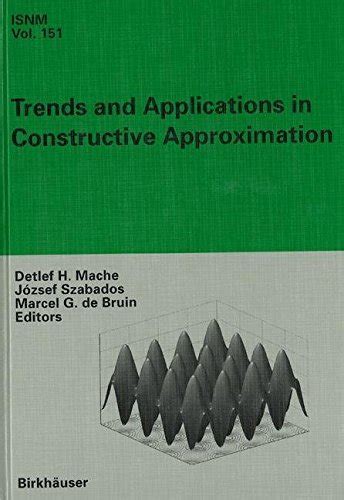 Trends and Applications in Constructive Approximation : Amazon.in: Books