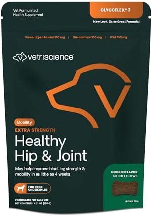 Buy VetriScience Laboratories, GlycoFlex 3 Hip and Joint Supplement for ...