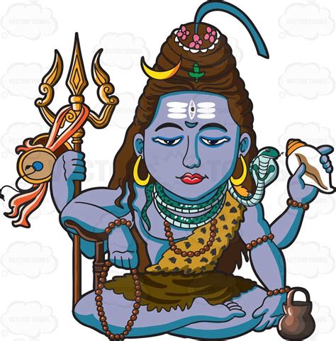 god images in cartoon