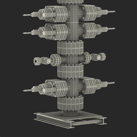 3D Blow Out Preventer model | 3D Molier International