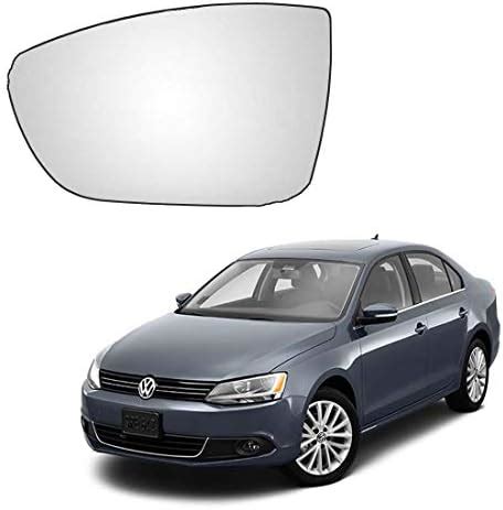 MACZO - orvm Left (Passenger) Side Rear View Mirror Glass for vw Jetta ...