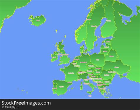 Europe Simple Cartoon Map 的图像结果