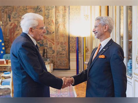 Jaishankar calls on Italian President Mattarella, discusses ...