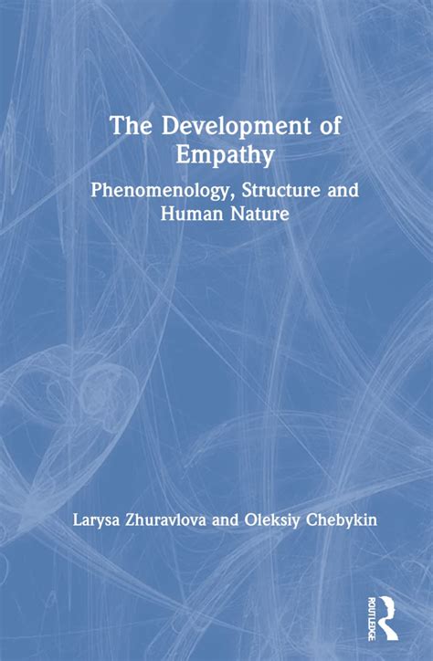 Buy The Development of Empathy: Phenomenology, Structure and Human ...