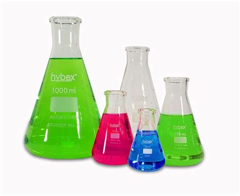 1000mL hybex Borosilicate Glass Erlenmeyer Flasks for Heating and ...