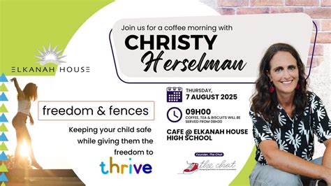 Parent Ed Talk with Christy Herselman – Freedom & Fences, 85 ...