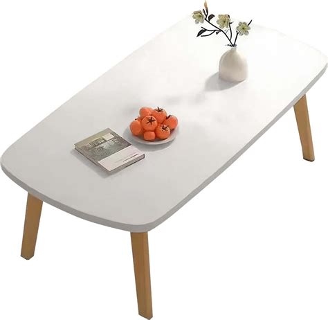 Amazon.com: Uneeruiqy Folding Floor Table, 31.5" x 20" Wood Laptop Desk ...