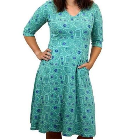 Science Teacher Outfit | Science clothes, Science dress, Fit flare dress