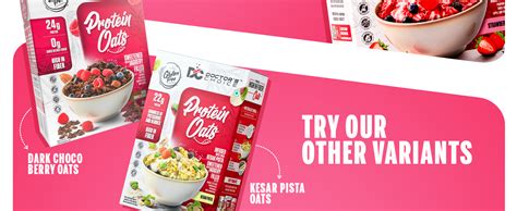 DC DOCTORS CHOICE Oats, High Protein Oats, 27G Pure Protein Breakfast ...