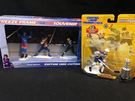 SEALED WAYNE GRETZKY STARTING LINEUP FIGURES LOT