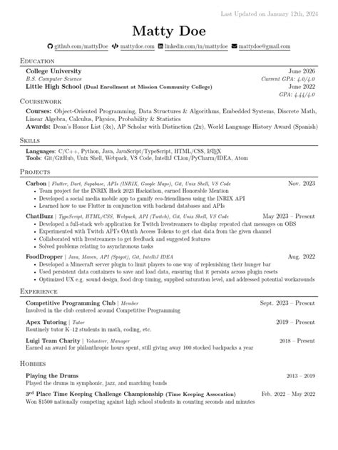MATLAB Programming Language Resume 的图像结果