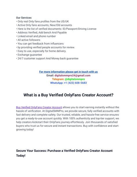 PPT - Buy verified onlyfans creator Account PowerPoint Presentation, free download - ID:14175898